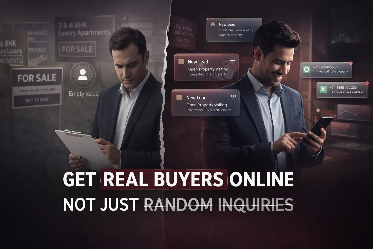 Digital marketing for real estate agents Delhi