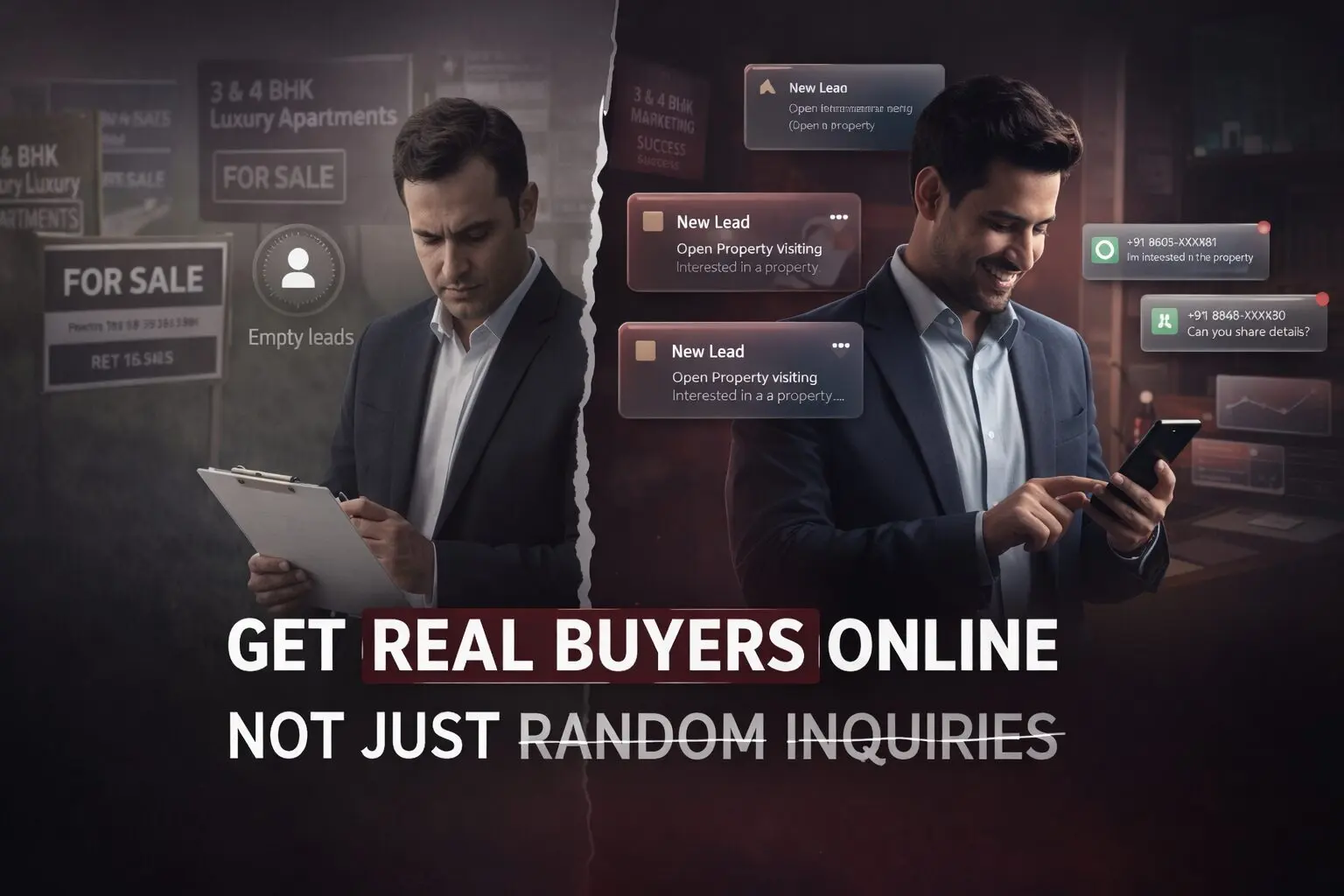 Digital marketing for real estate agents Delhi
