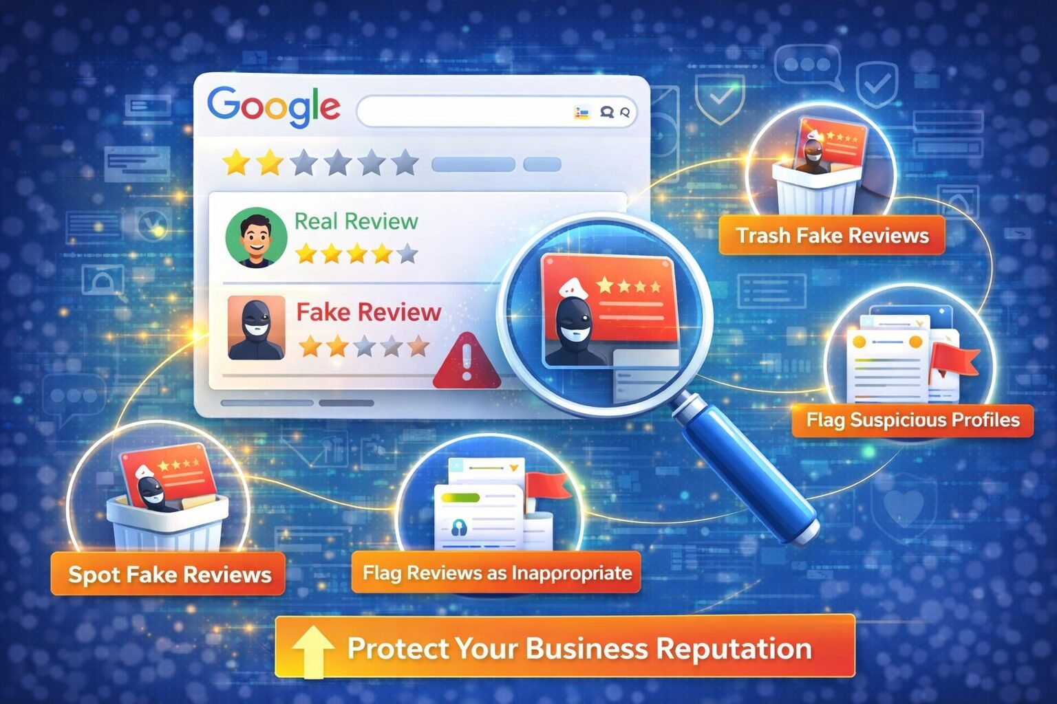 How to Remove Fake Google Reviews