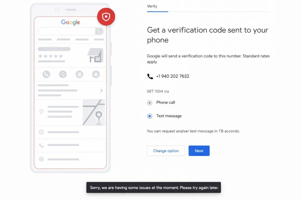 Phone or SMS Verification