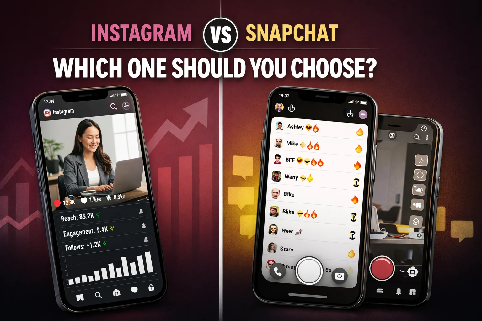 Snapchat vs Instagram Which Platform Is Better in 2026