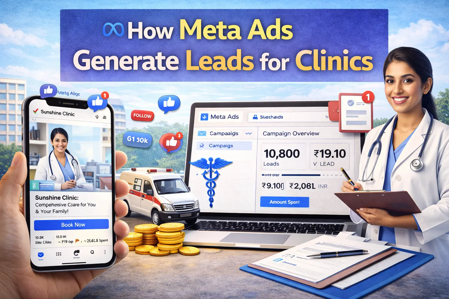 meta ads generate leads for clinics
