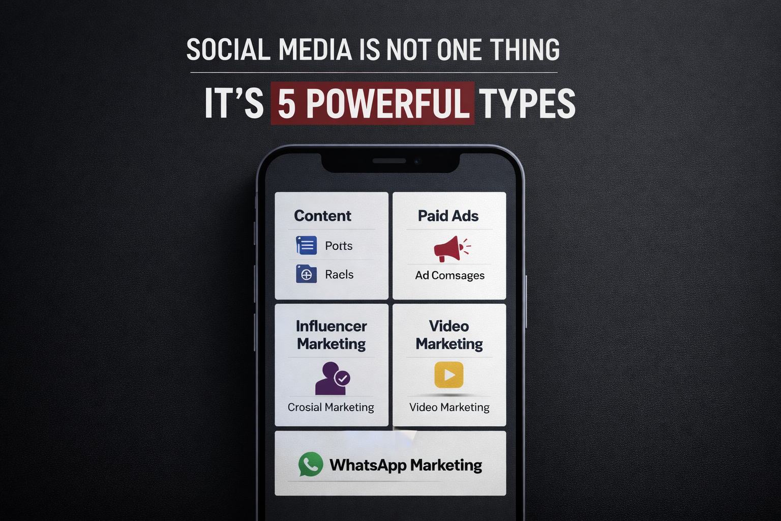 types of social media marketing