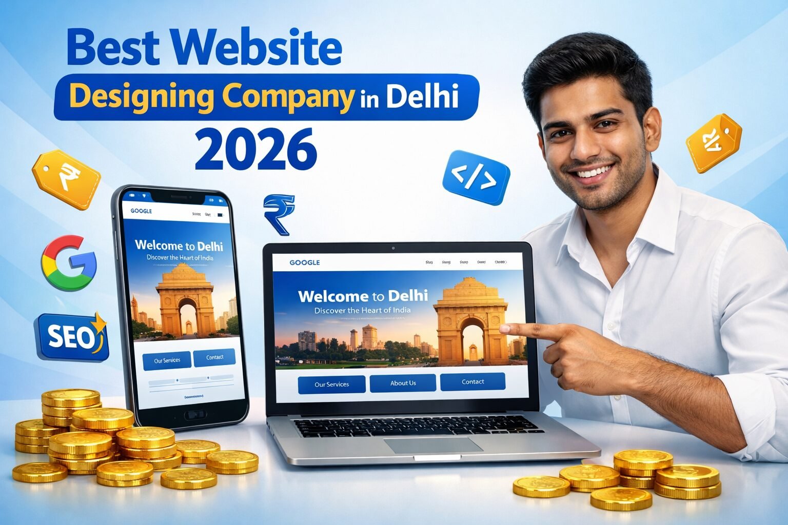 website designing company in Delhi with price