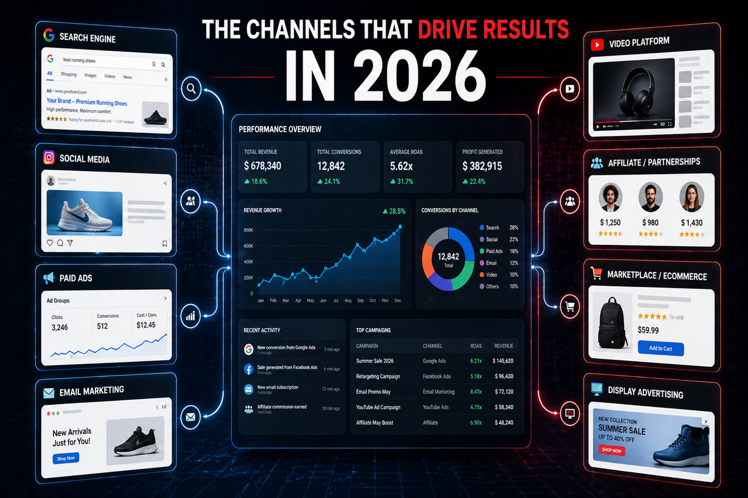 performance marketing channels