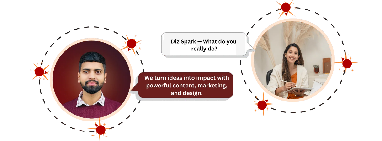 Dizispark hero image Digital Marketing Agency