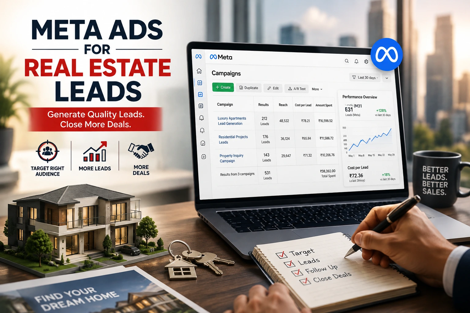 Meta Ads for real estate leads