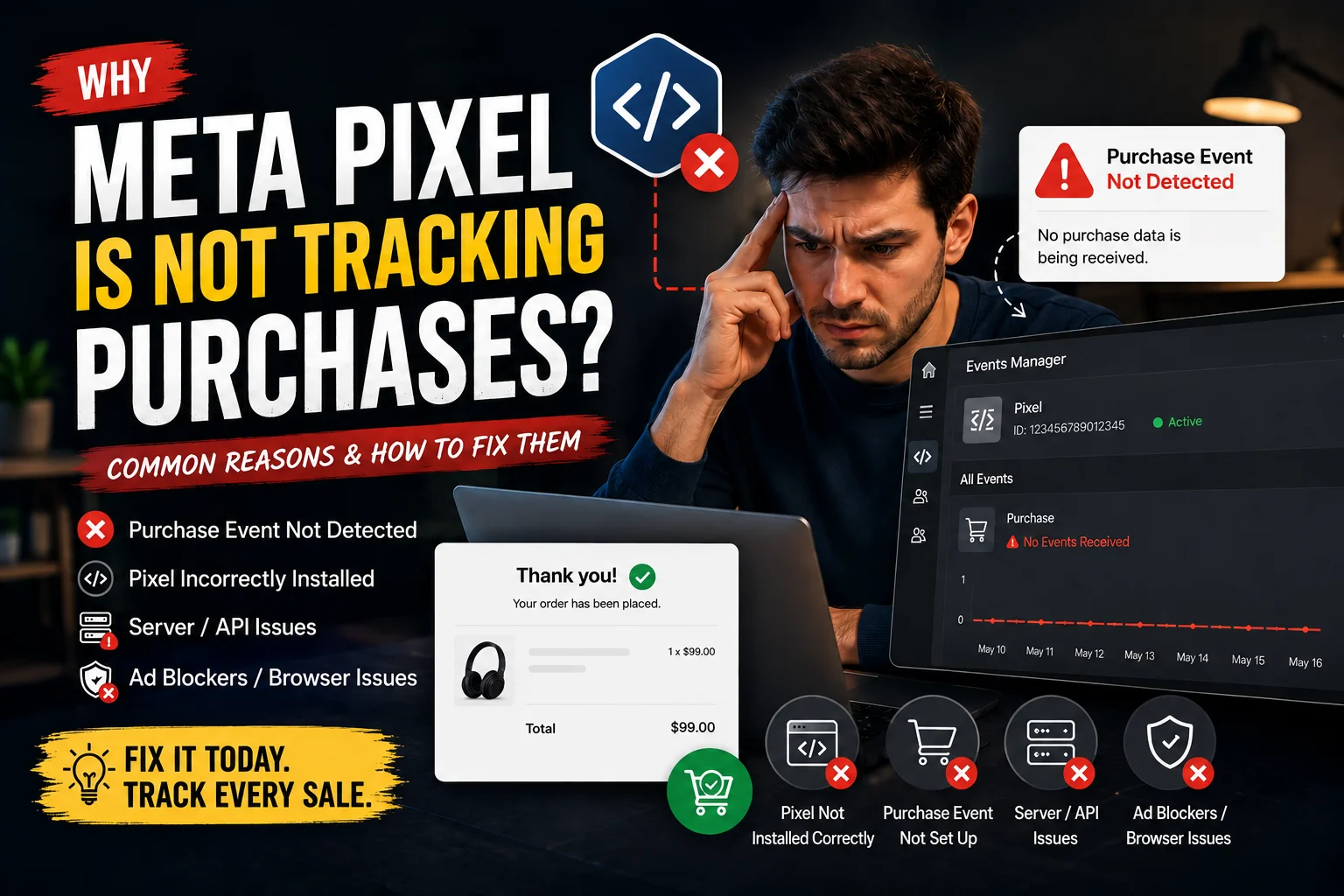 Why Meta Pixel Is Not Tracking Purchases