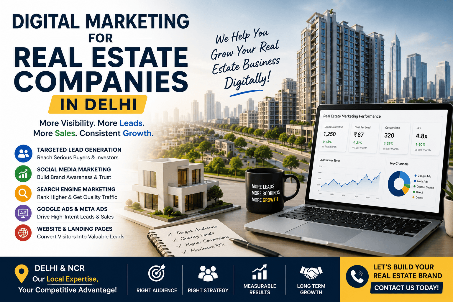 digital marketing for real estate companies in Delhi