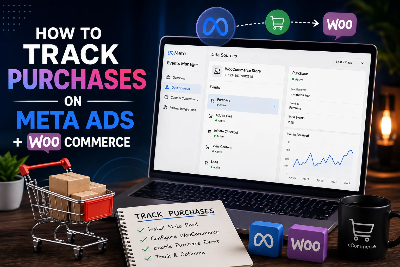 how to track purchases on Meta Ads WooCommerce
