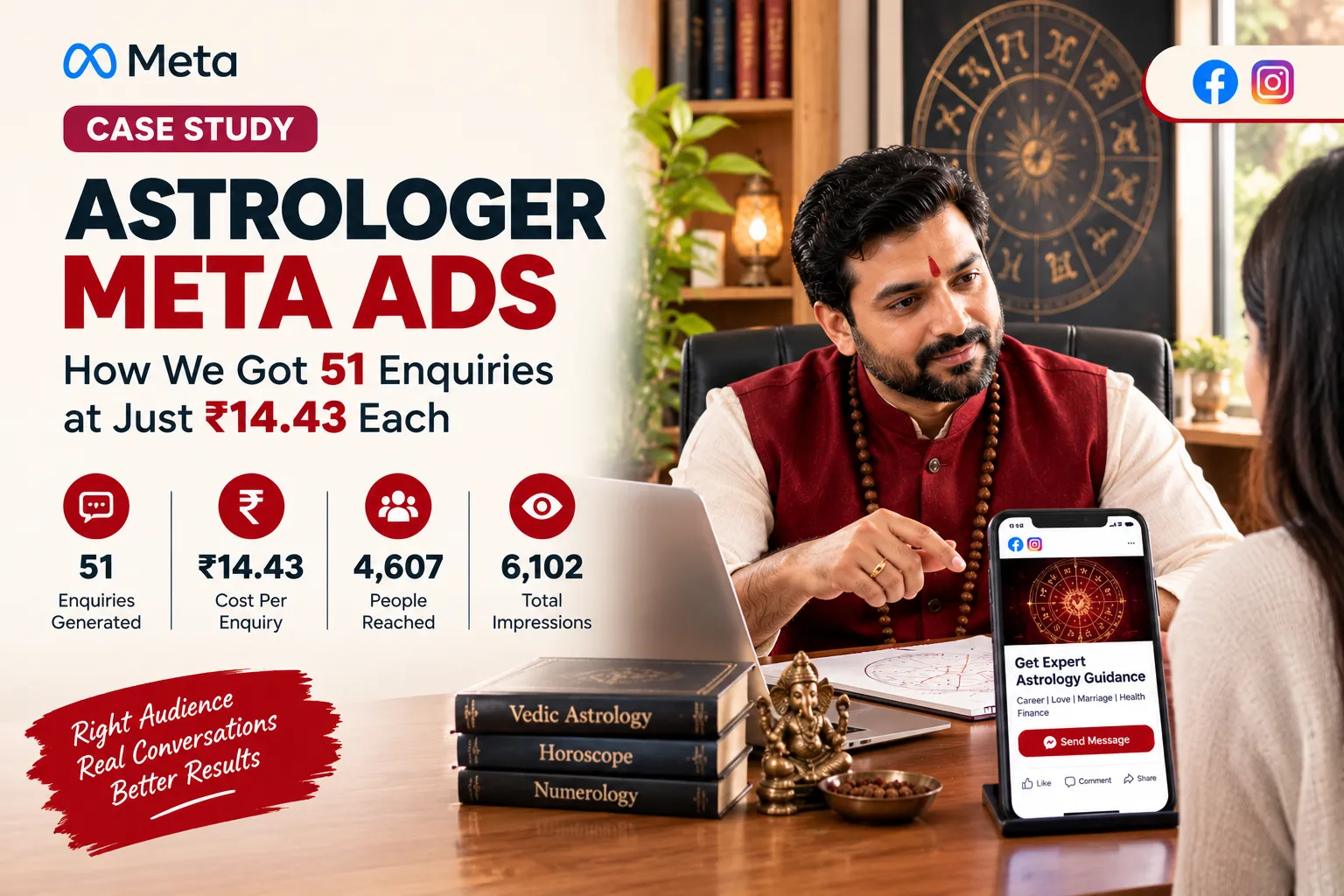 astrology lead generation case study