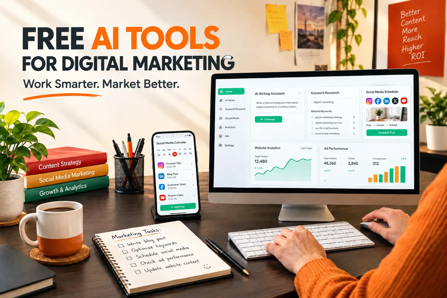 free ai tools for digital marketing