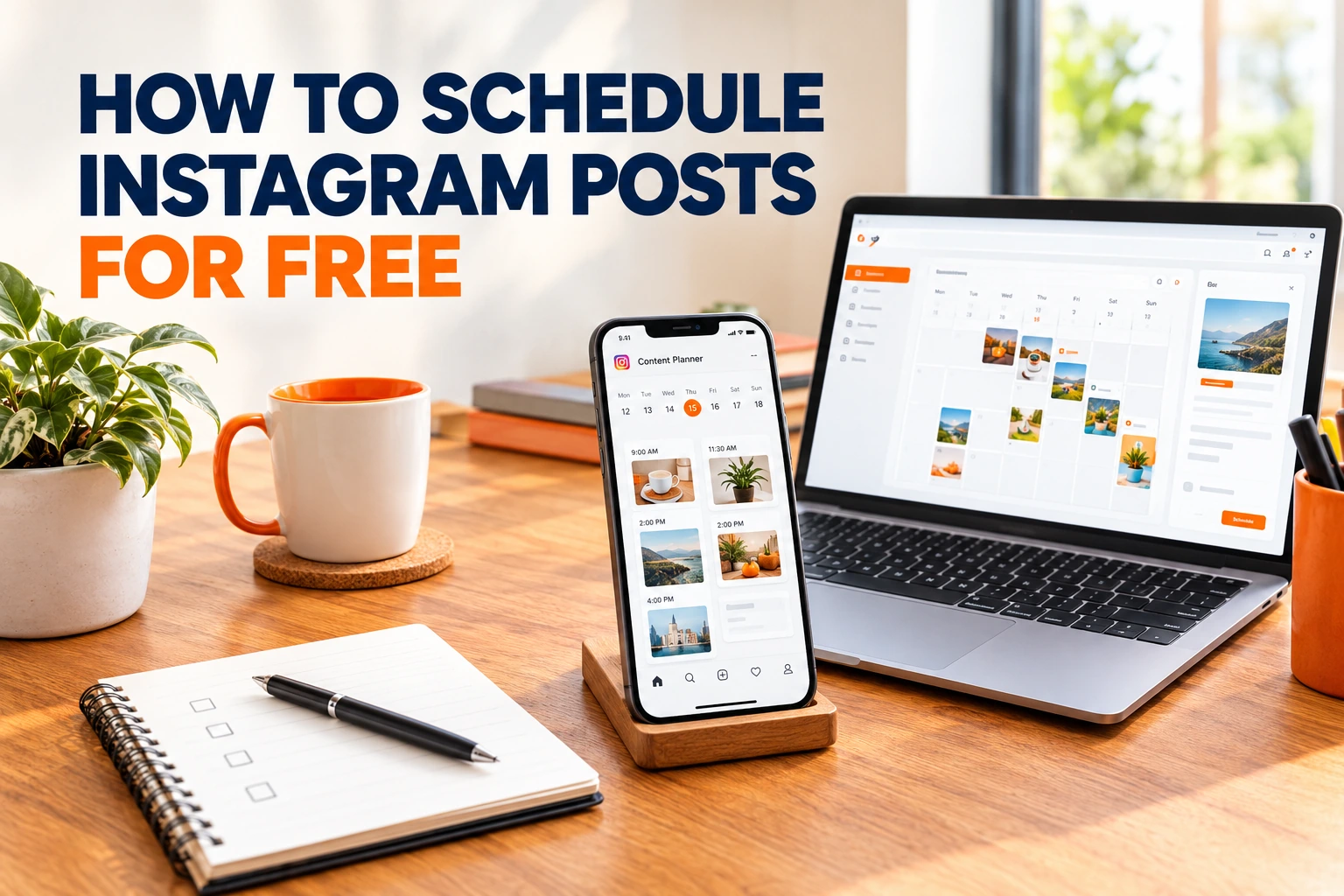 how to schedule instagram posts for free