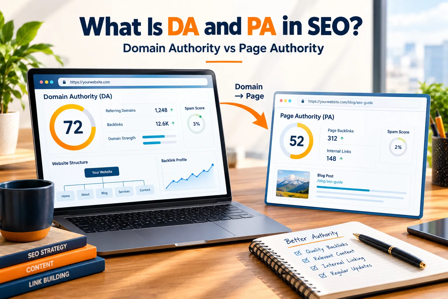 what is da and pa in seo